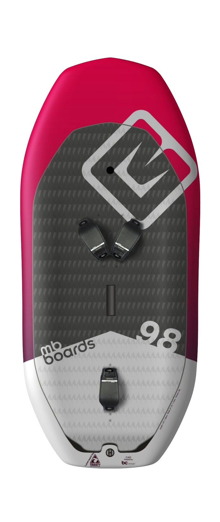 MB Boards Wing Foil Board Albatros 3.2 - Balz Müller inklusive Boardbag 